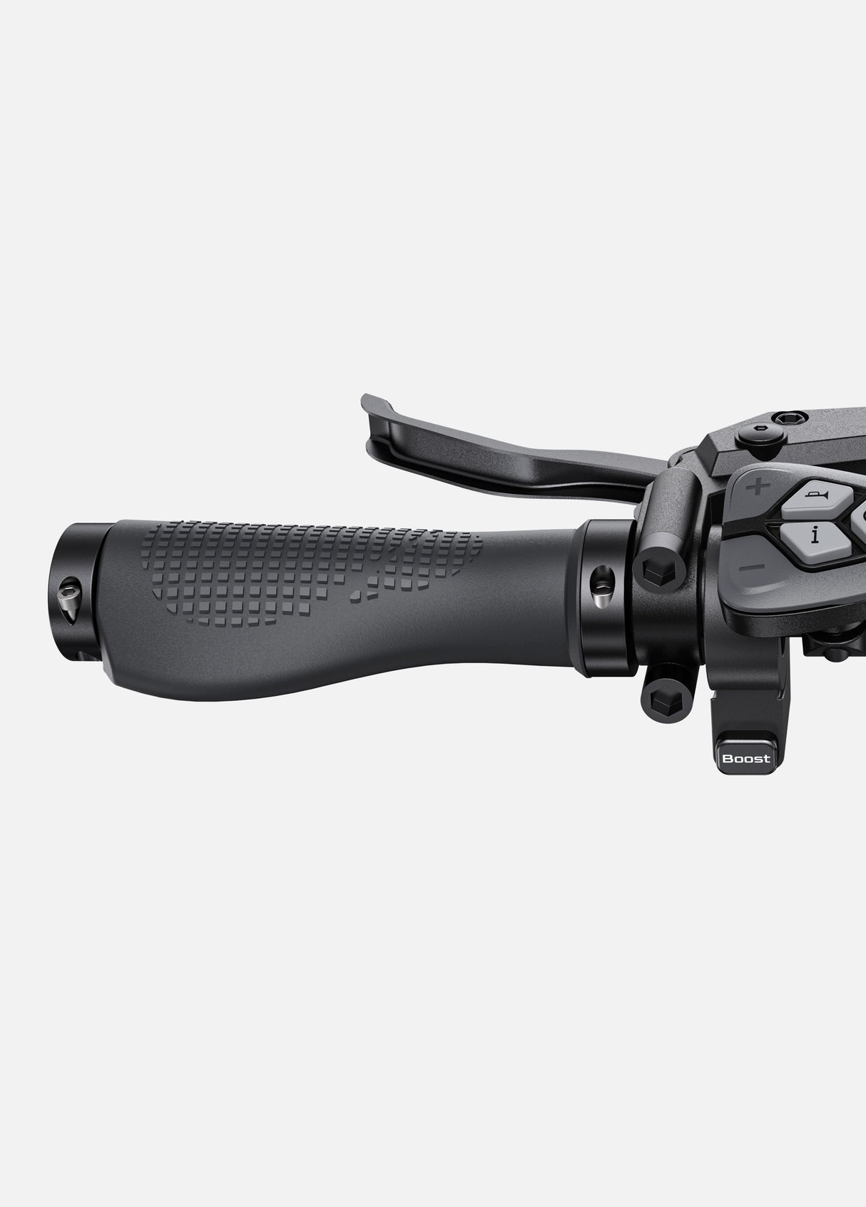 680 mm nach hinten gebogener Lenker