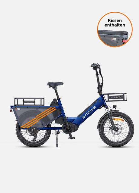 elektro lastenräder  ENGWE LE20 enthält Kissen.