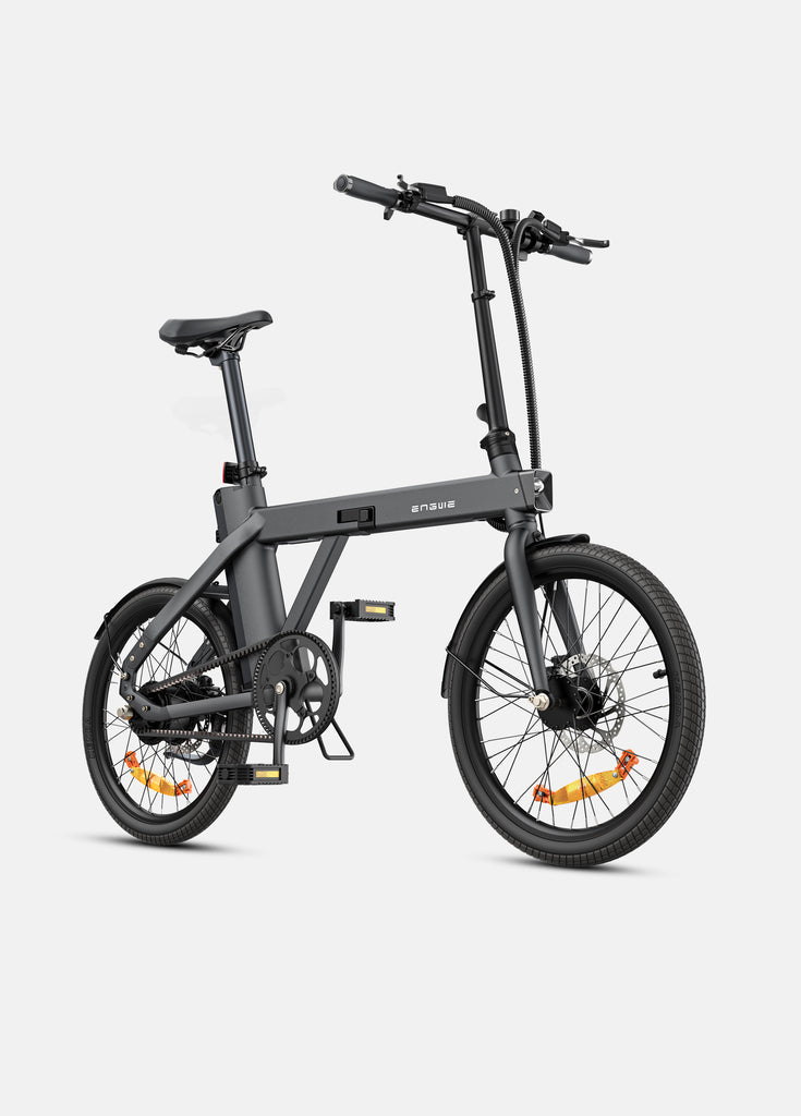 schwarzes faltbares E-Bike ENGWE P20