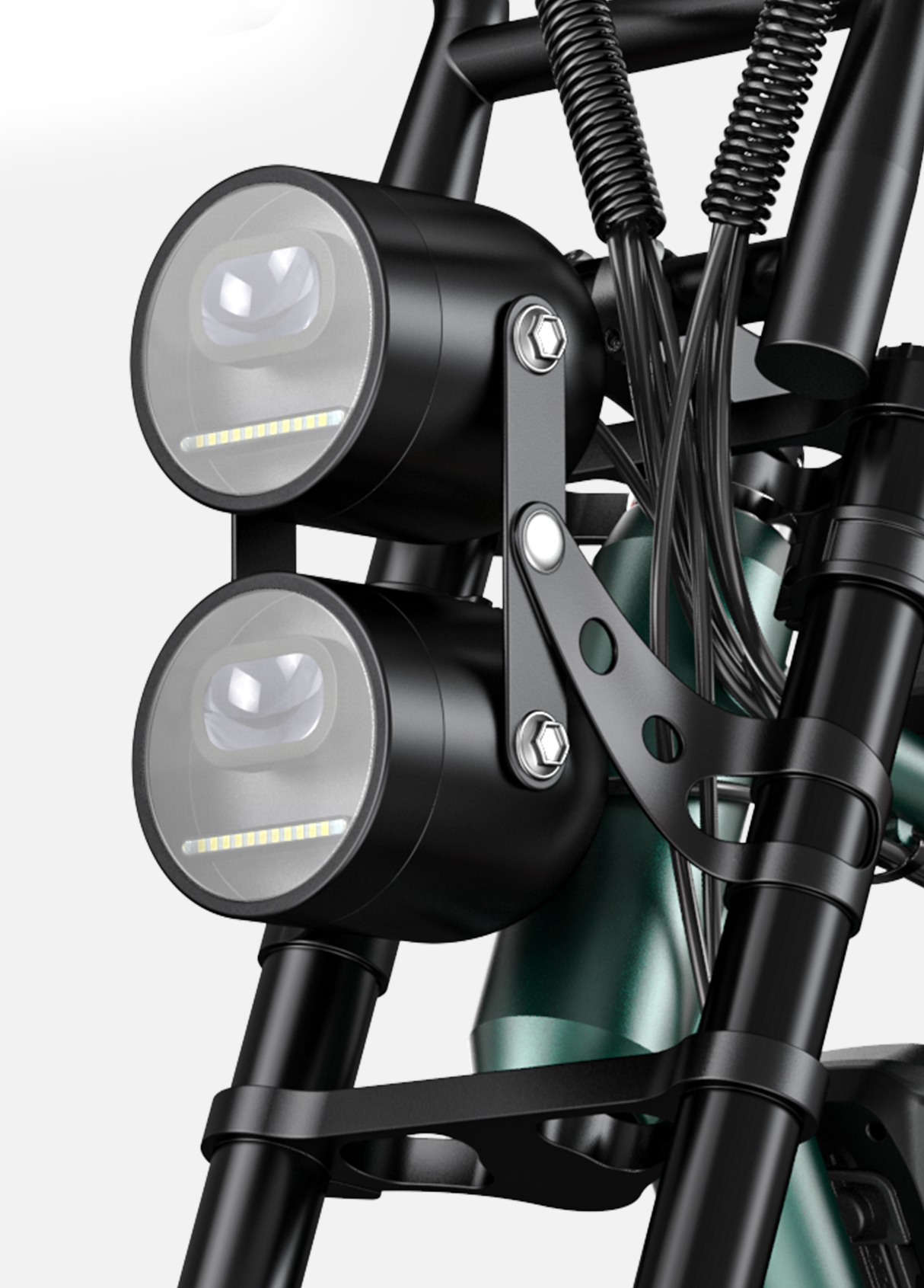 engwe m20 LED-Frontscheinwerfer
