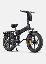 ENGWE vordere Rahmentasche hängt am Elektrofahrrad ENGWE EngineX