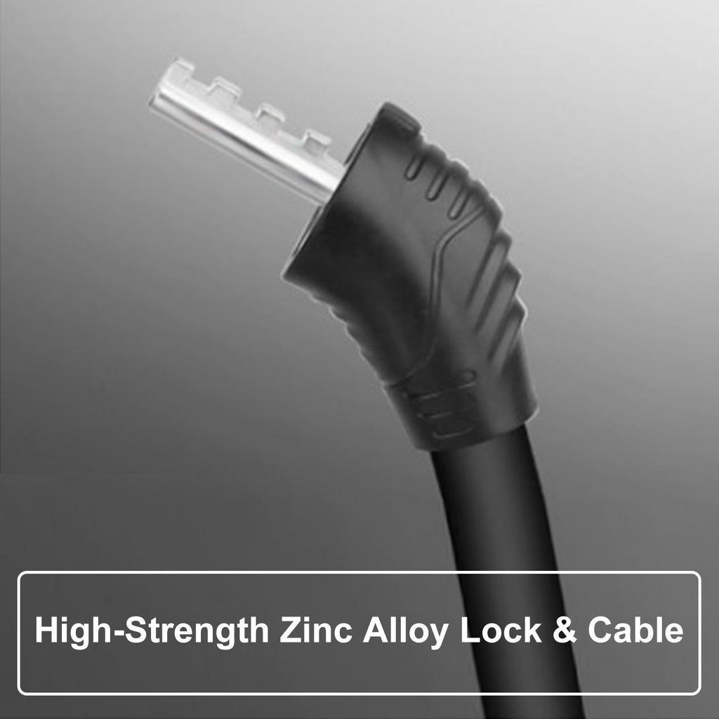 ENGWE Zinc Alloy Bicycle lock and cable