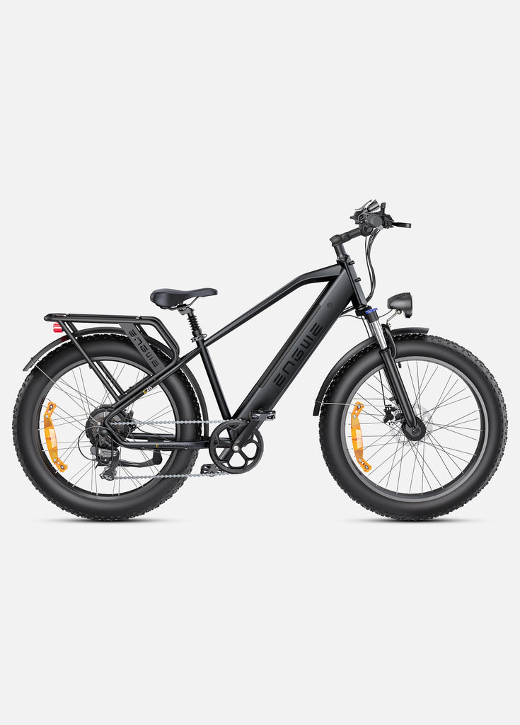 ein high-step galaxiegrau Engwe E26 E-Bike