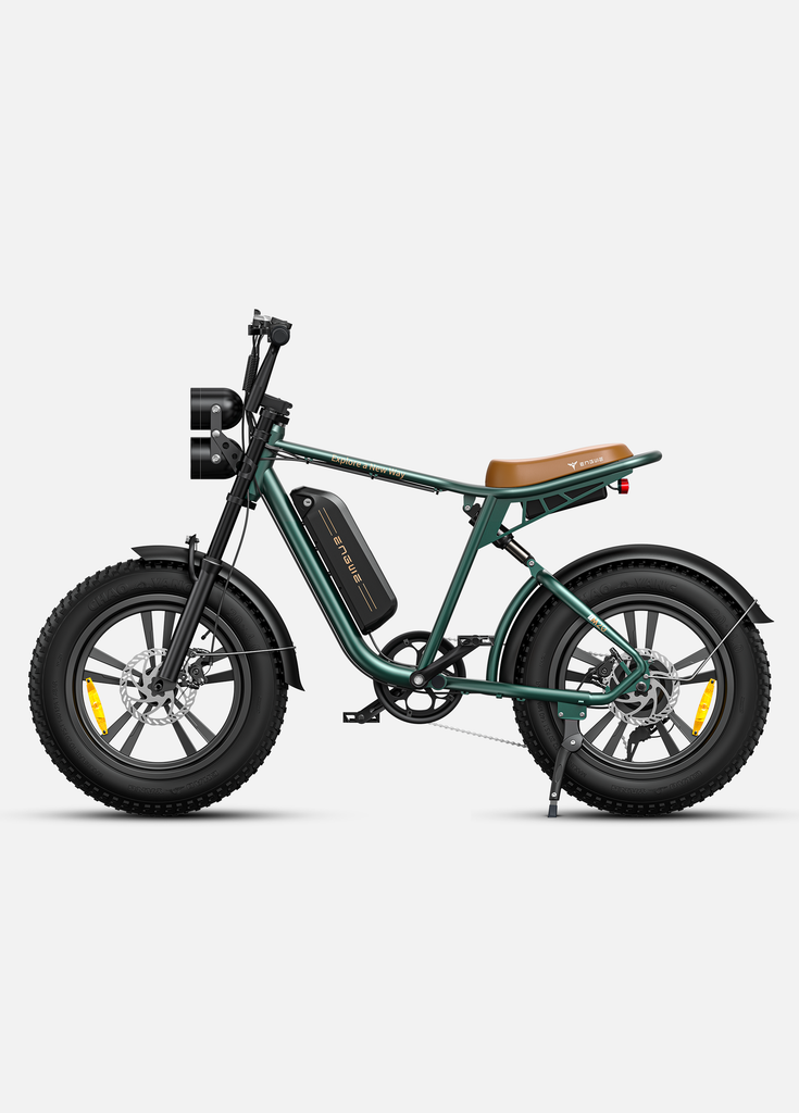 ein grünes Engwe M20 E-Bike