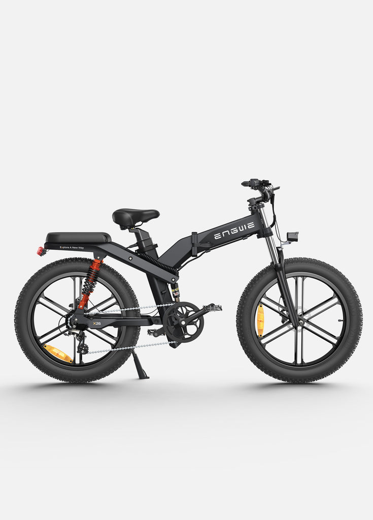 Schwarzes engwe x26 e-bike