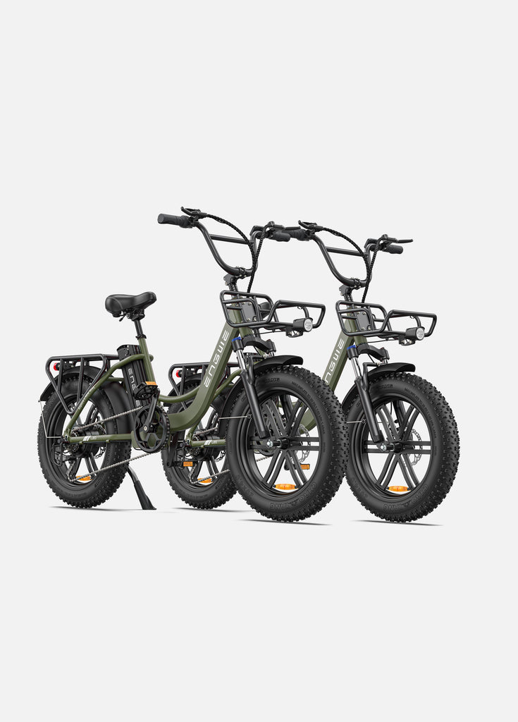 2 avocado grun Engwe L20 E-Bikes