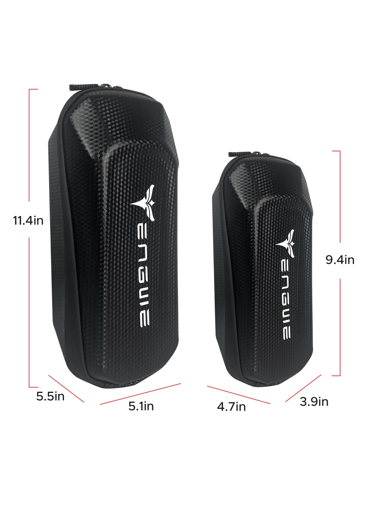 Zwei verschiedene Taschengrößen